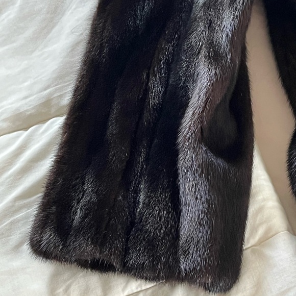 Women’s Vintage long mink coat - Picture 6 of 14